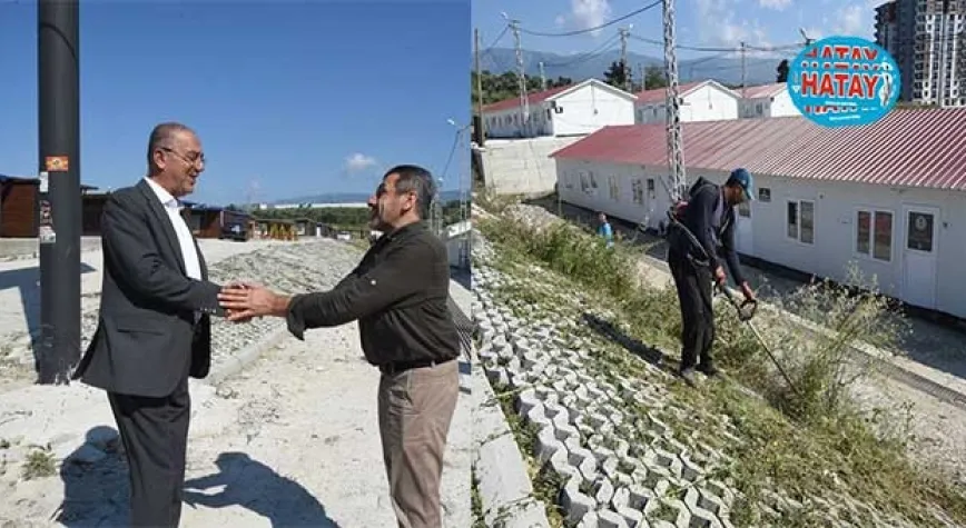 Park Bahçe Müdürlüğü ekiplerinin çalışmalarını yerinde inceledi