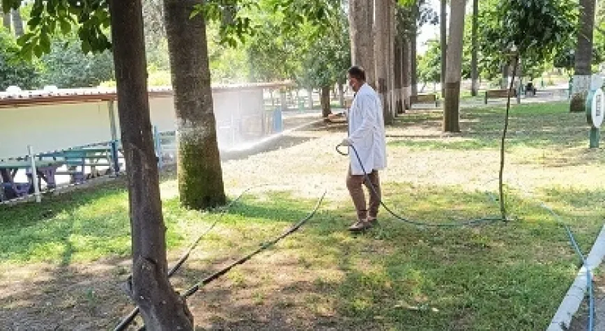 PARK VE YEŞİL ALAN GÜZELLEŞTİRME ÇALIŞMALARI SÜRÜYOR