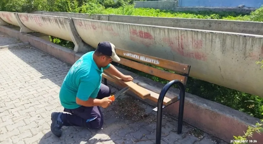 PARK VE YEŞİL ALANLARDA BAKIM ONARIM ÇALIŞMALARI TÜM HIZIYLA SÜRÜYOR!