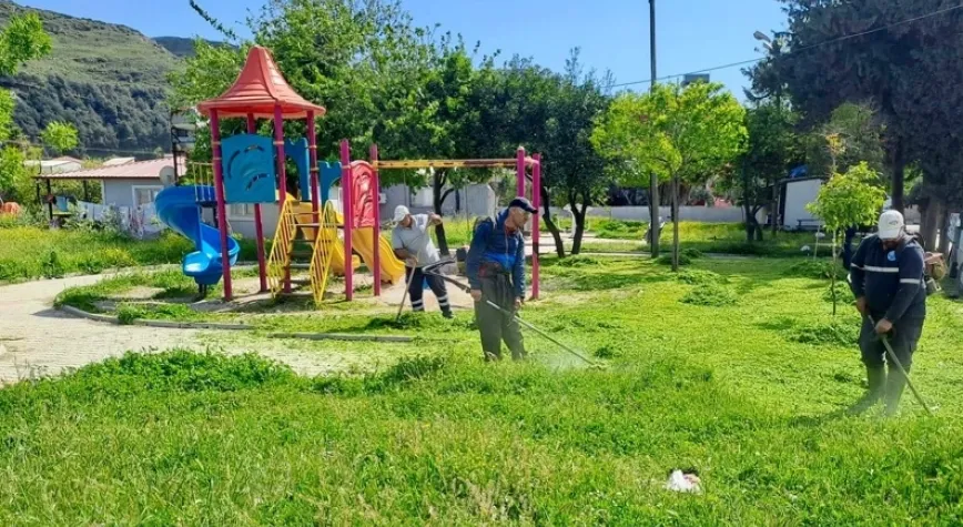 Parklarda Bakım Onarım Çalışması
