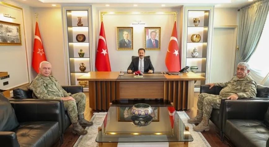 Paşalardan Vali Masatlı’ya ziyaret