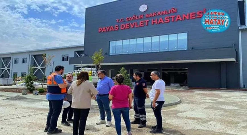PAYAS DEVLET HASTANESİ İNŞAATINDA İNCLEME