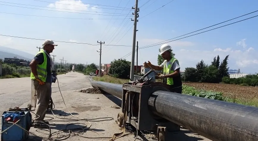 PAYAS İÇME SUYU TERFİ HATTI TAMAMLANDI