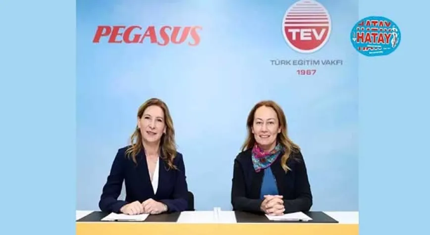 Pegasus ve TEV, 1000 kız öğrenciye üniversite bursu için imza attı