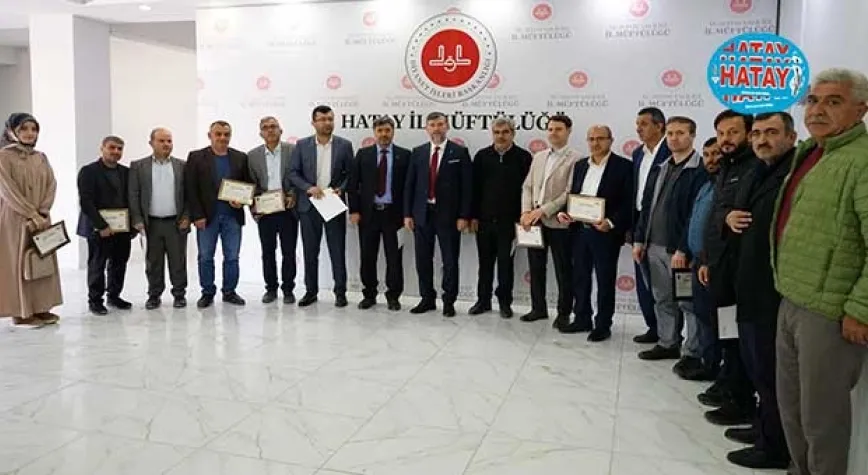 PERSONELE BAŞARI BELGESİ VERİLDİ