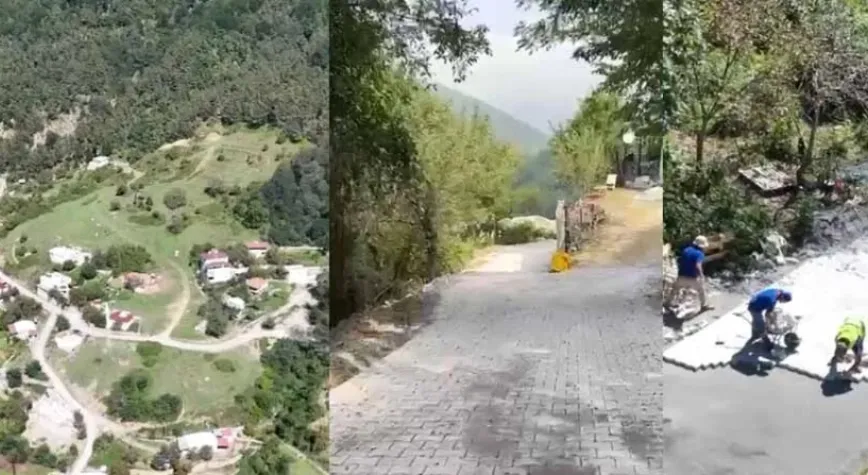 Peynirlik Yaylasının Yolları Yapılıyor!