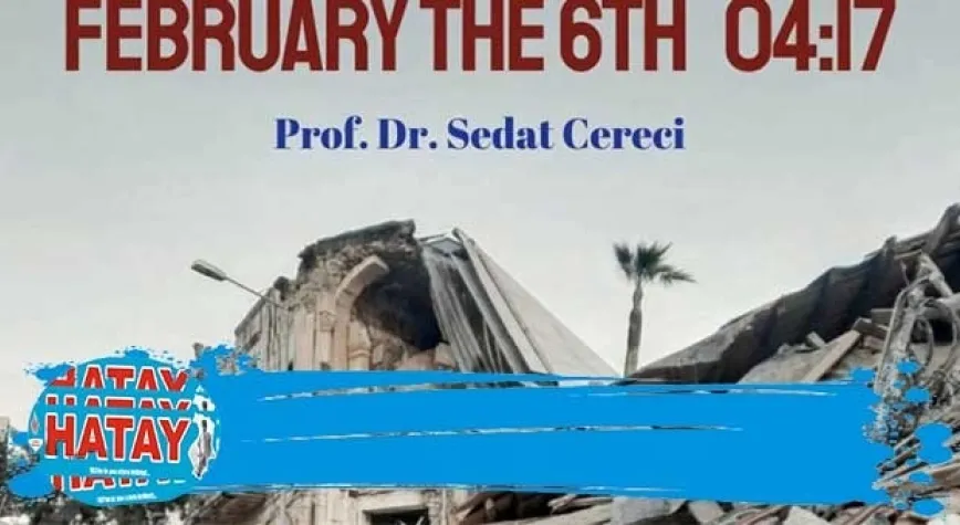 Prof. Dr. Sedat Cereci’nin Hatay Depremi Belgeseli Mersin’de