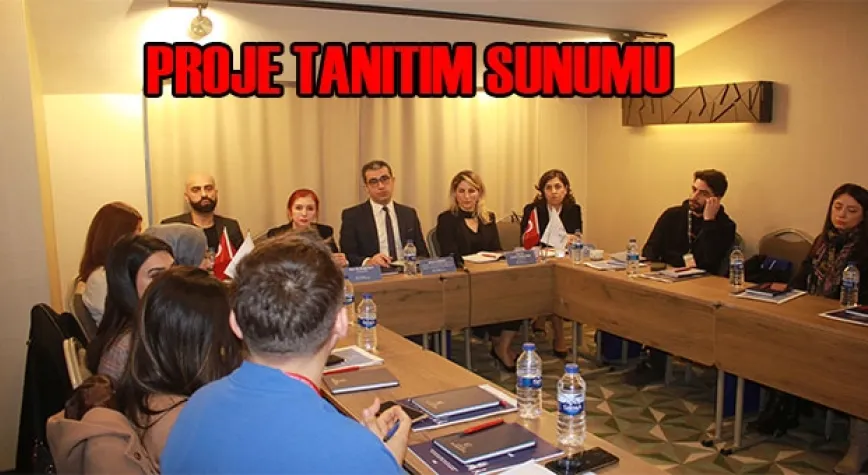 PROJE TANITIM SUNUMU YAPILDI