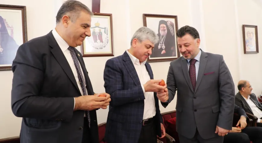  PROTOKOLDEN PASKALYA BAYRAMI ZİYARETİ