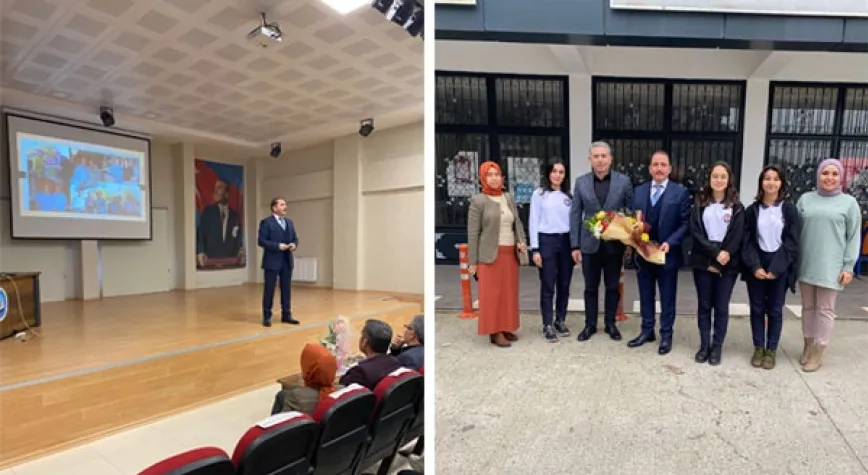 REKTÖR DEPCİ, BELEN’DE ÖĞRENCİLERLE BULUŞTU
