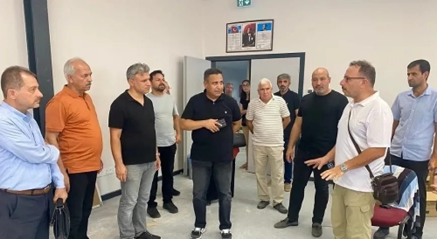 Rektör Duruel İskenderun MYO'da Çalışmaları İnceledi