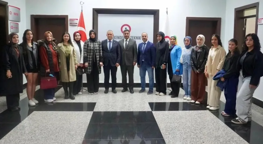 REKTÖR DURUEL’E NEZAKET ZİYARETİ