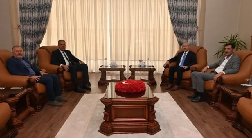 Rektör Eren, Başkan Çelik’i Makamında Konuk Etti