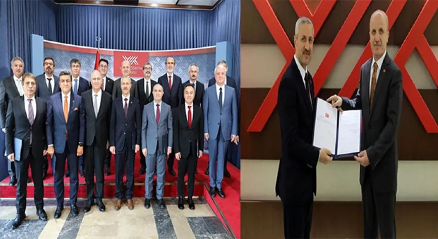 Rektör Eren mazbatasını aldı