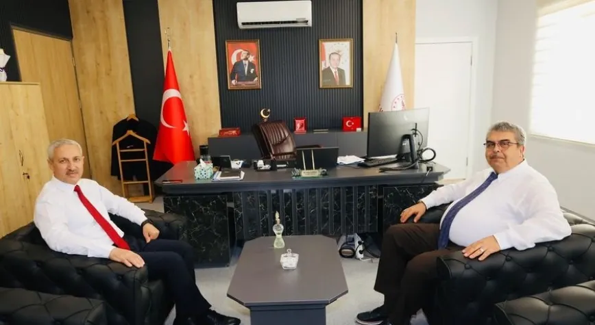 REKTÖR EREN’DEN HAYIRLI OLSUN ZİYARETİ