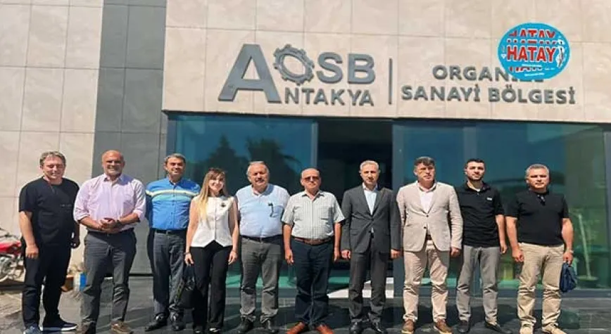 REKTÖR EREN’DEN OSB’YE ZİYARET