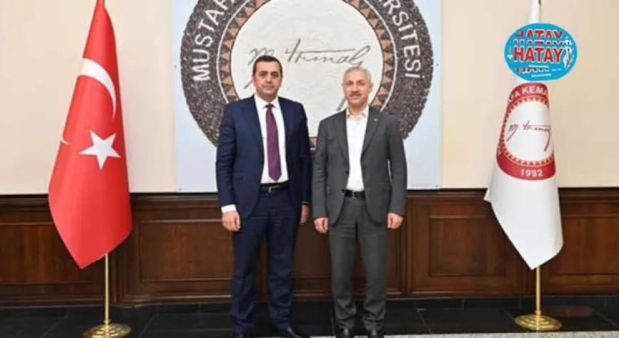 REKTÖR, YUMUŞAK’I AĞIRLADI
