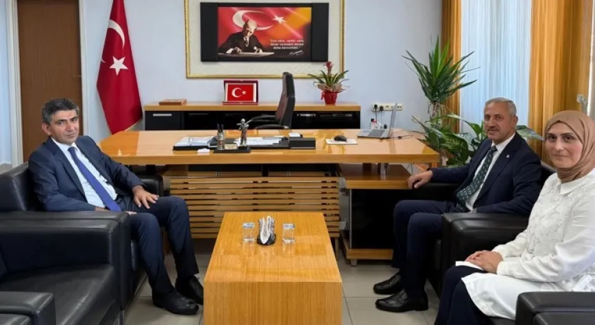 Rektörden hayırlı olsun ziyareti