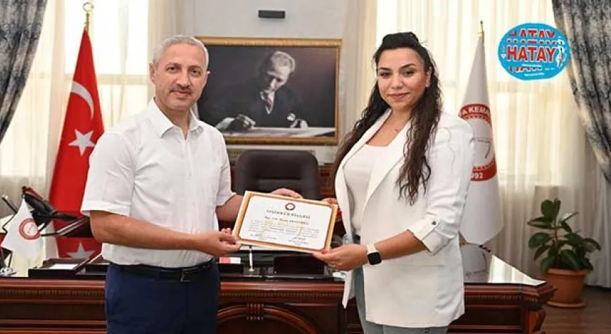 REKTÖR’DEN TEŞEKKÜR BELGESİ
