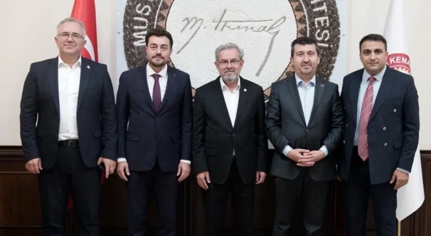 REKTÖRLERDEN HMKÜ’YE ZİYARET