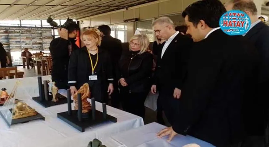 RESİM HEYKEL SERAMİK SERGİSİ İLGİ GÖRDÜ