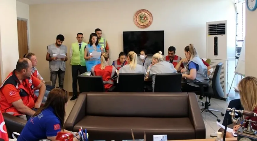 REYHANLI MMT AMERİKAN HASTANESİ’NDEN KBRN TATBİKATI