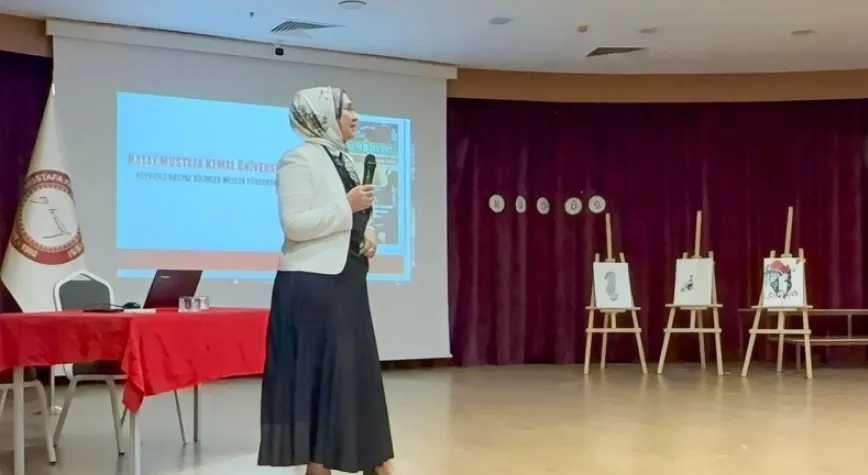Reyhanlı Sosyal Bilimler MYO’da Bağımlılıkla Mücadele Konferansı Düzenlendi