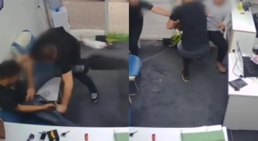 Reyhanlı’da Döviz Bürosuna Silahlı Saldırı Kamerada
