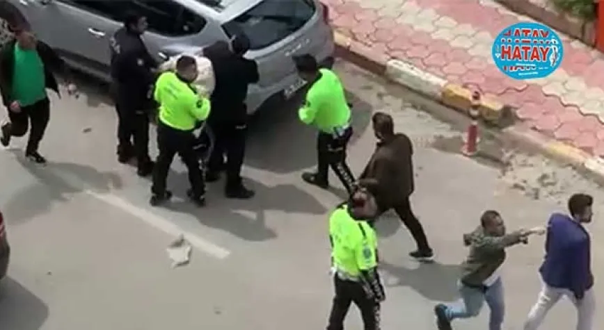 REYHANLI’DA TRAFİK POLİSİ BIÇAKLANDI