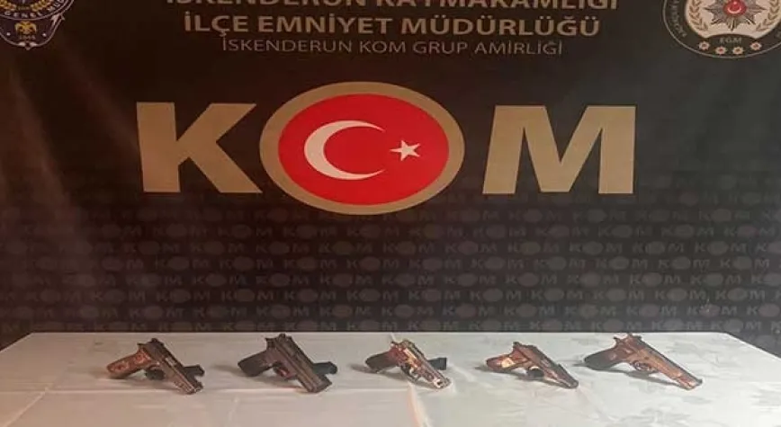 RUHSATSIZ TABANCA ELE GEÇİRİLDİ