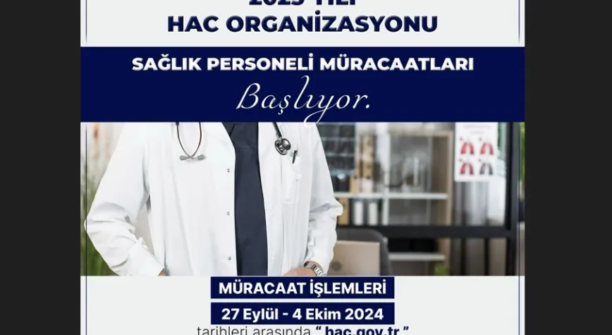 SAĞLIK PERSONELİ MÜRACAATLARI BAŞLADI
