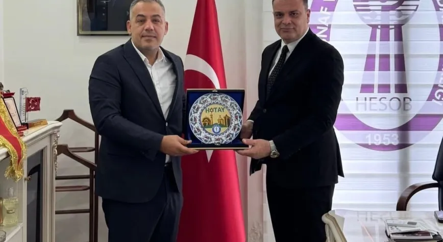 Sağlık-Sen’den HESOB Başkanı Yılmaz’a Tebrik Ziyareti