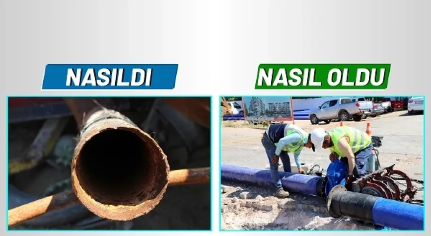 SAĞLIKLI YAŞAM İÇİN GAYRİ SIHHİ BORULAR BERTARAF EDİLİYOR