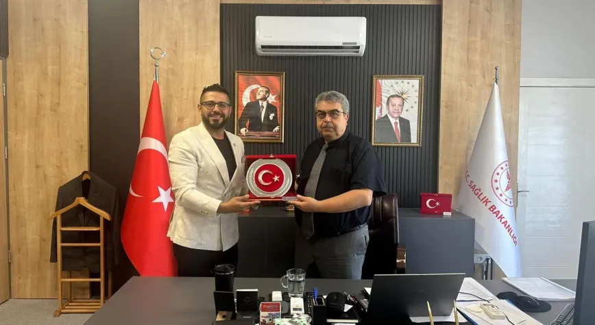 ŞAHİN’DEN SÖNMEZ’E HAYIRLI OLSUN ZİYARETİ