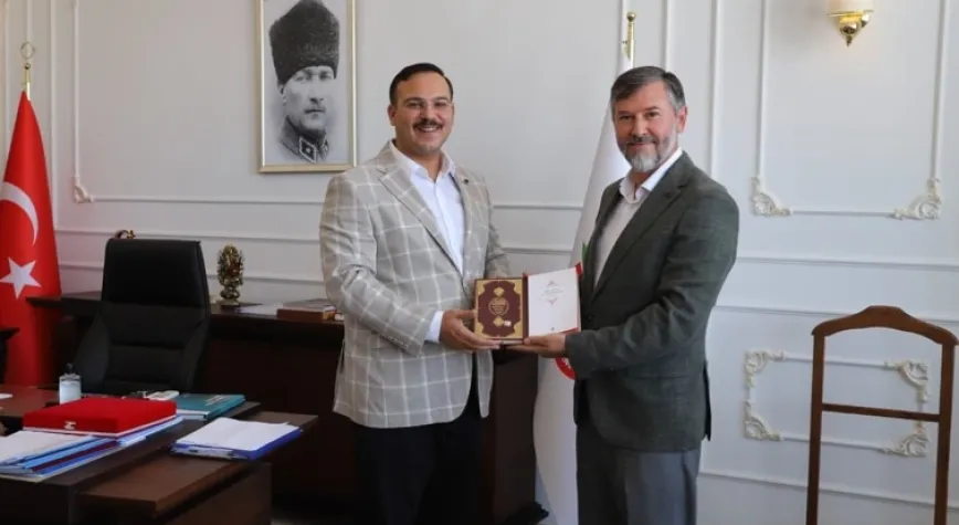 Şahin’e hayırlı olsun ziyareti
