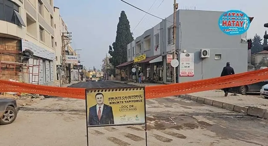 SAİT PAKİN CADDESİ ASFALTLANIYOR 