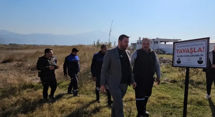 Samandağ Belediyesi Milleyha Sulak Alanını Koruma Çalışmalarına Devam Ediyor