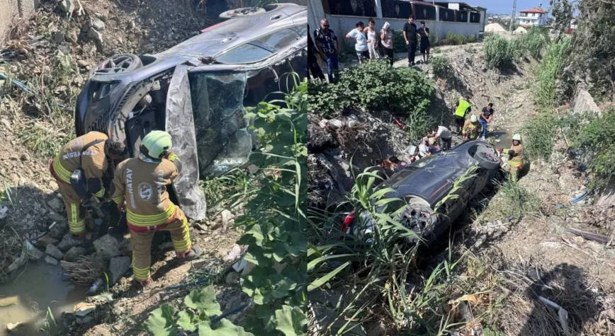 Samandağ'da Trafik Kazası: 2 Yaralı
