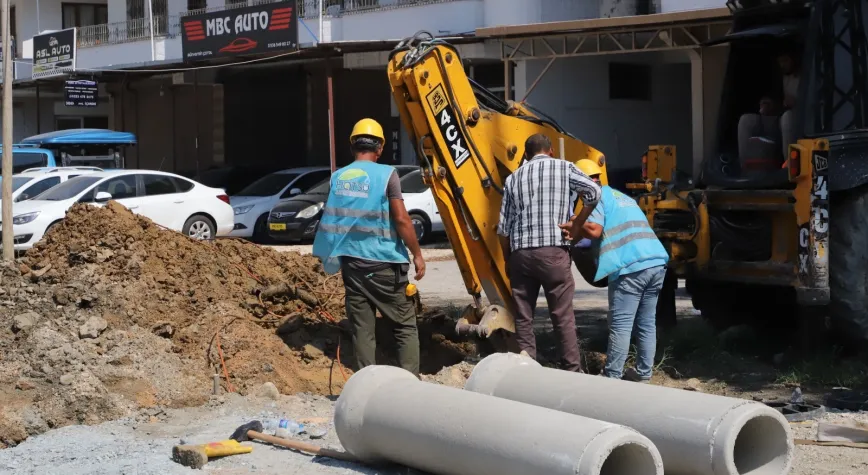 Samandağ Tomruksuyu’na Yeni Kanalizasyon Hattı