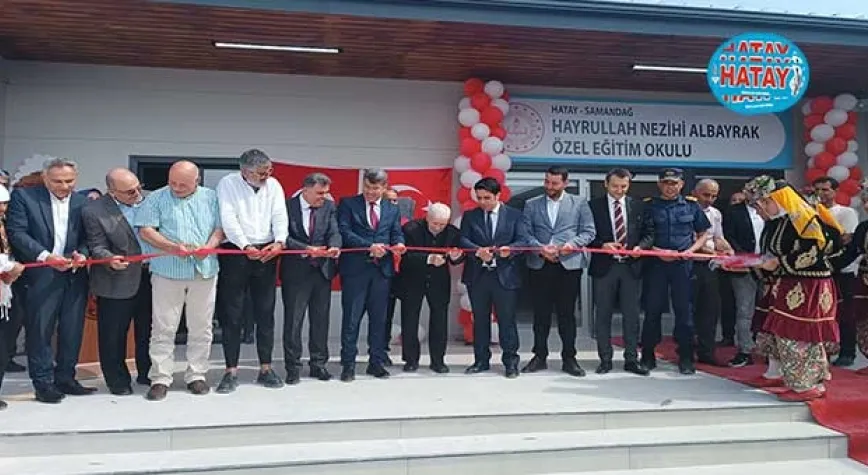 SAMANDAĞ’A YENİ BİR OKUL KAZANDIRILDI