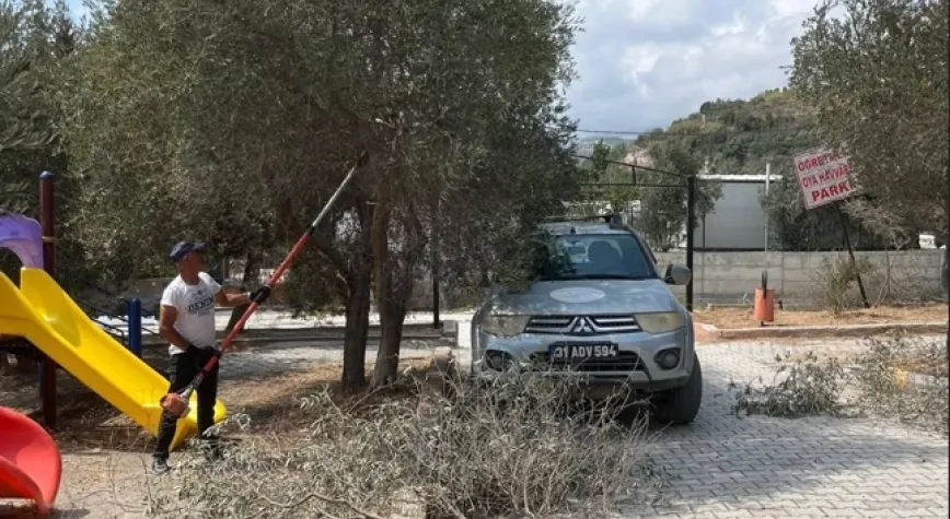 Samandağ’da çalışmalar devam ediyor