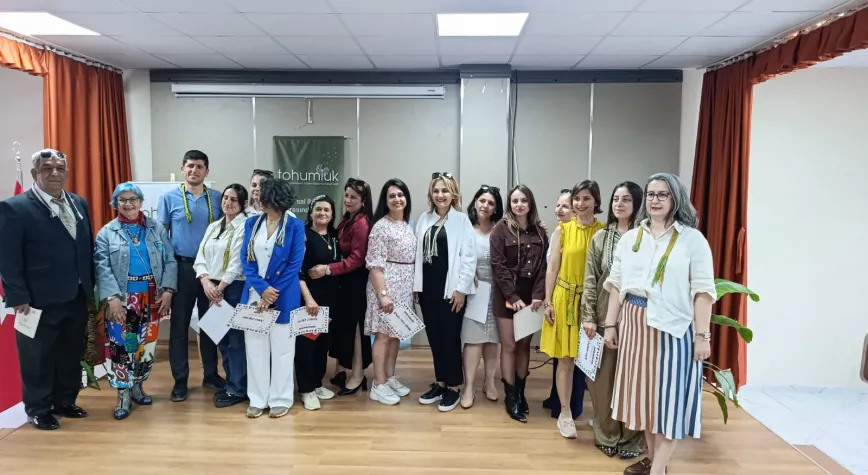 Samandağ’da Çarpana Dokuma Kursu Sertifikaları Sahiplerini Buldu