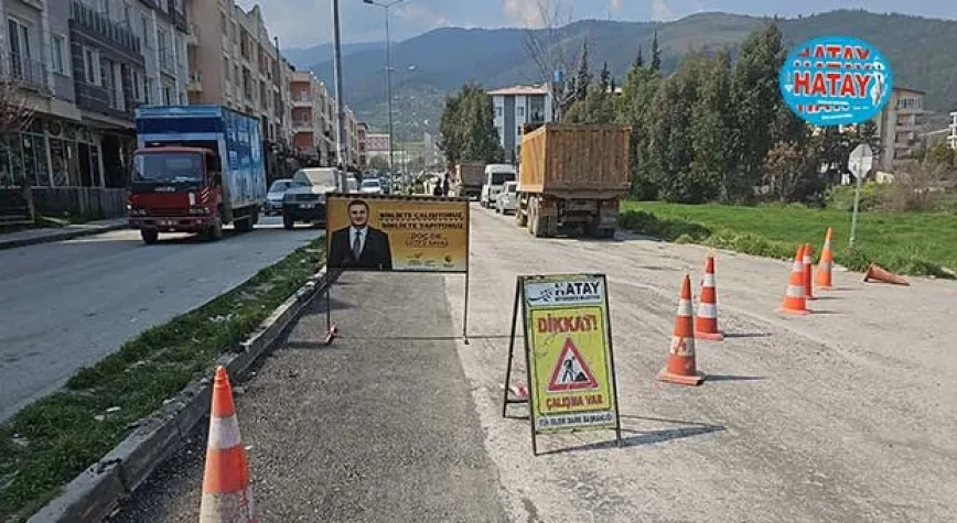 SAMANDAĞ’DA DERE ISLAH ÇALIŞMLARI TAMAMLANDI