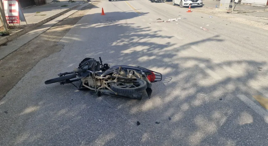 Samandağ’da Motosiklet Kazası: 2 Yaralı