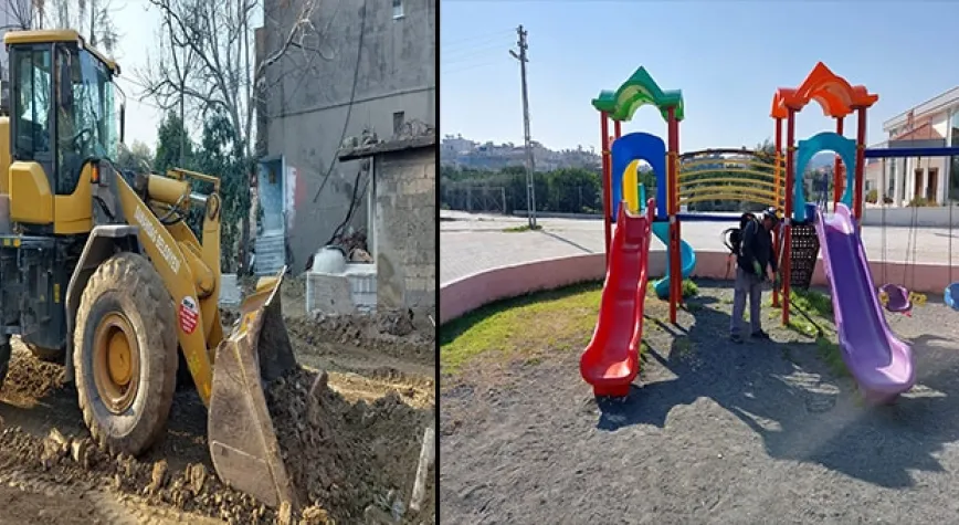 SAMANDAĞ’IN  SOKAKLARI RENKLERE DOYUYOR.