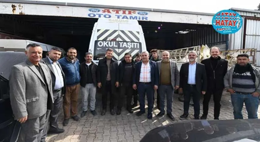 SANAYİ ESNAFINA ZİYARET