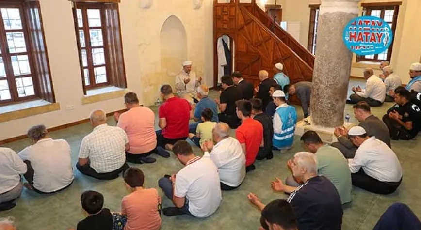 SARIMİYE CAMİ’DE BAYRAM NAMAZI
