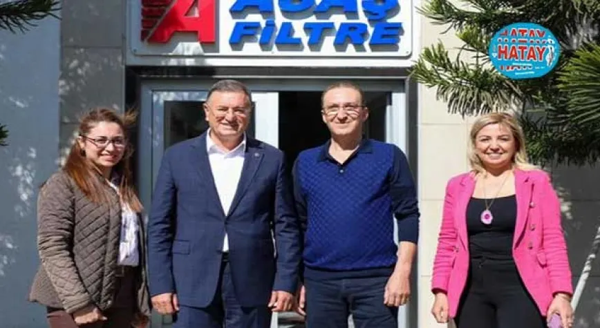 SAVAŞ ASAŞ FİLTRE FABRİKASINI ZİYARET ETTİ