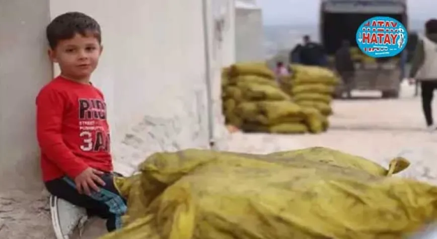Savaş mağduru ailelere 770 ton kömür yardımı