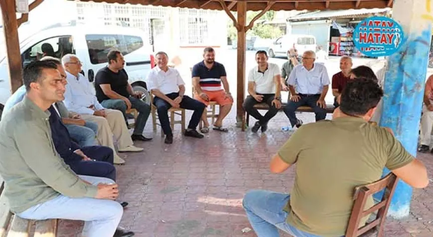 SAVAŞ VATANDAŞLARLA BİR ARAYA GELDİ